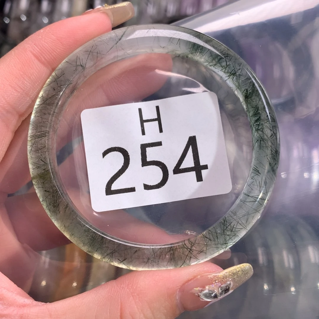 水晶手镯未镶嵌小**?手镯254-54