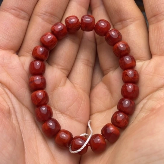 南红玛瑙手串9未镶嵌