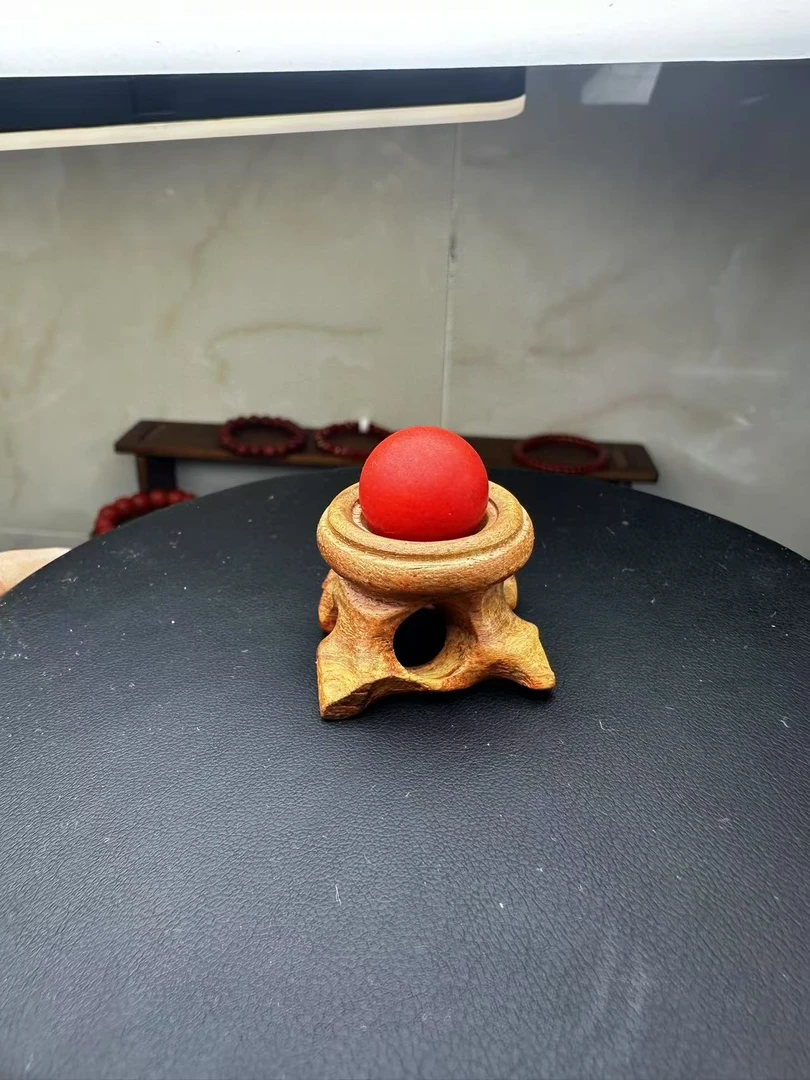 041精品辣椒红大单珠尺寸16mm