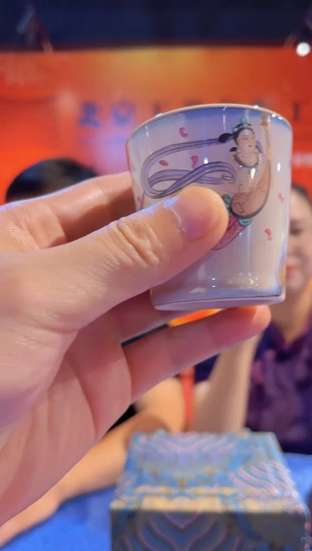 【景德镇】高温陶瓷，窑变飞天