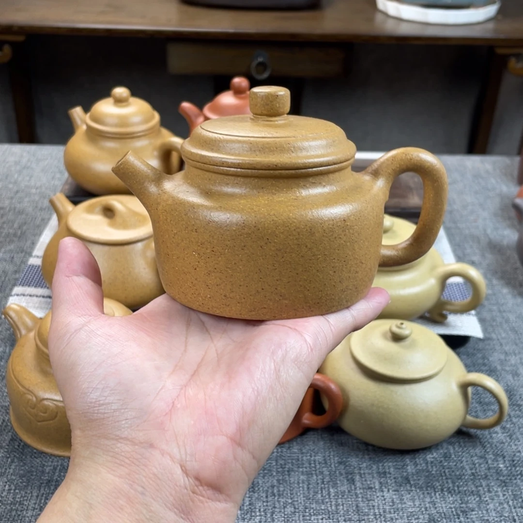 茶壶紫砂黄金段德钟全手30目230