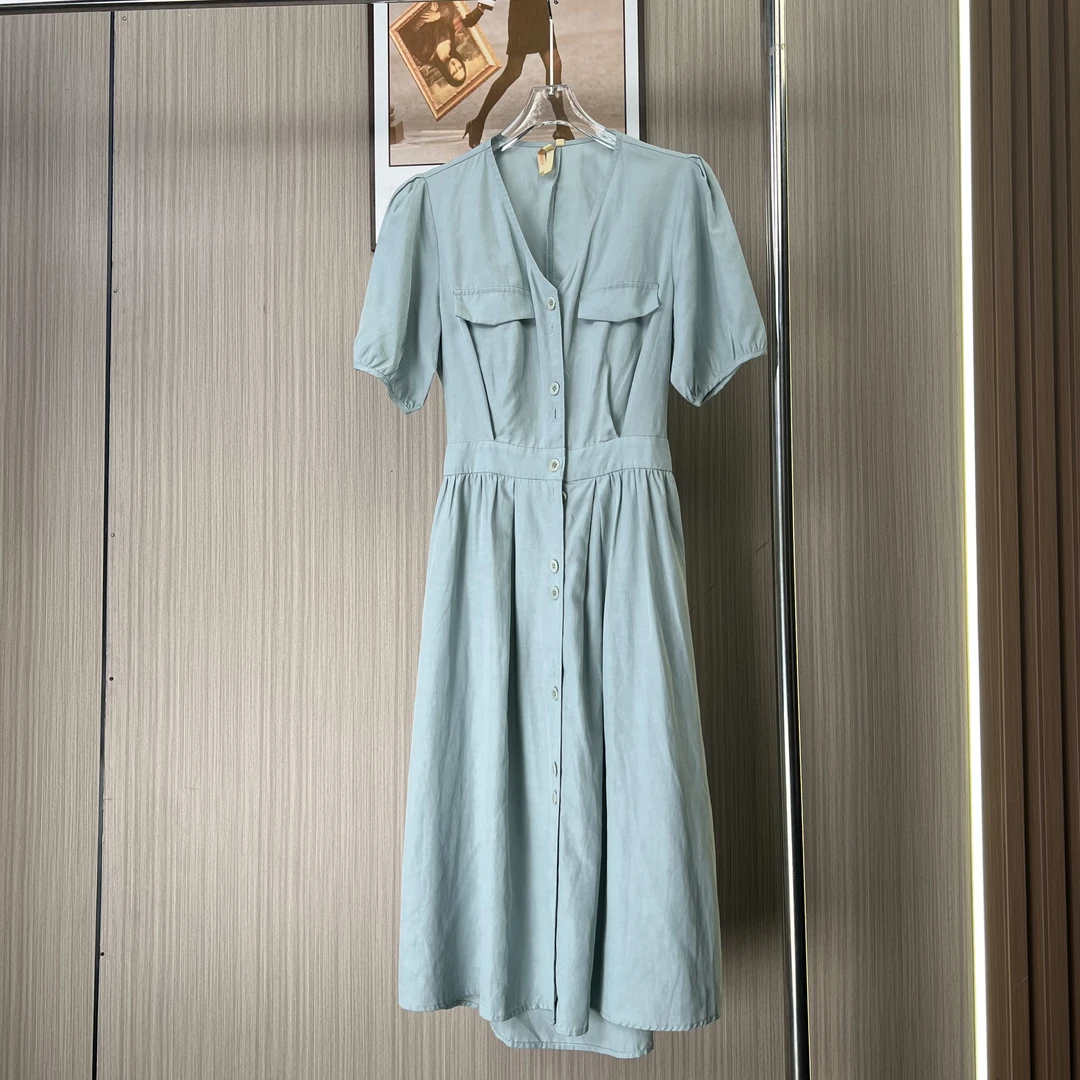 5271品牌撤柜女装FG春夏新款时尚气质连衣裙