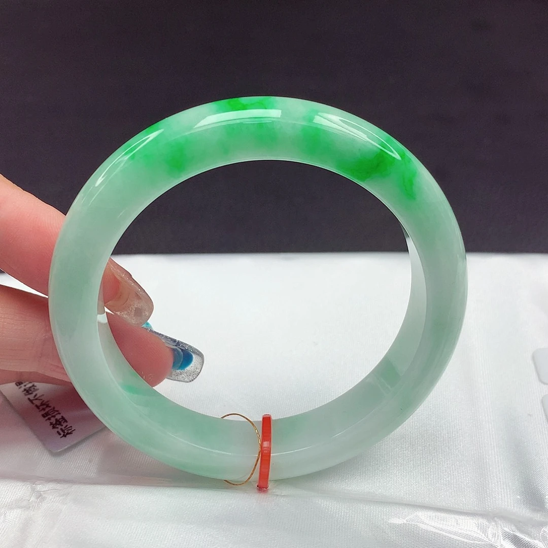 未镶嵌手镯翡翠57圈774