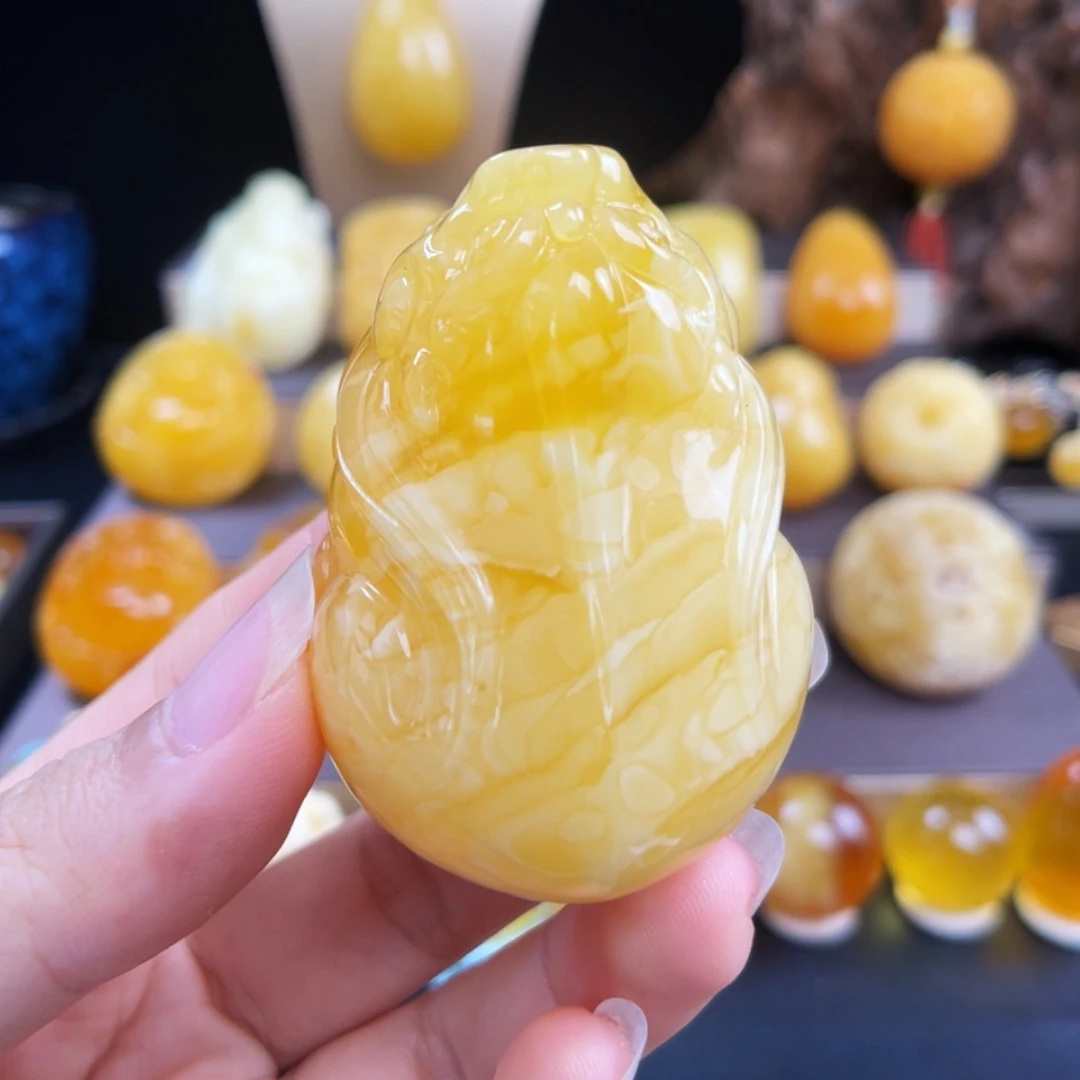 【闪购商品】未镶嵌琥珀珠宝奇石