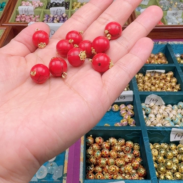 非遗传承手工圆珠扣