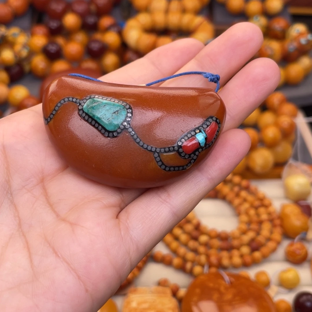 蜜蜡未镶嵌裸石蜜蜡X