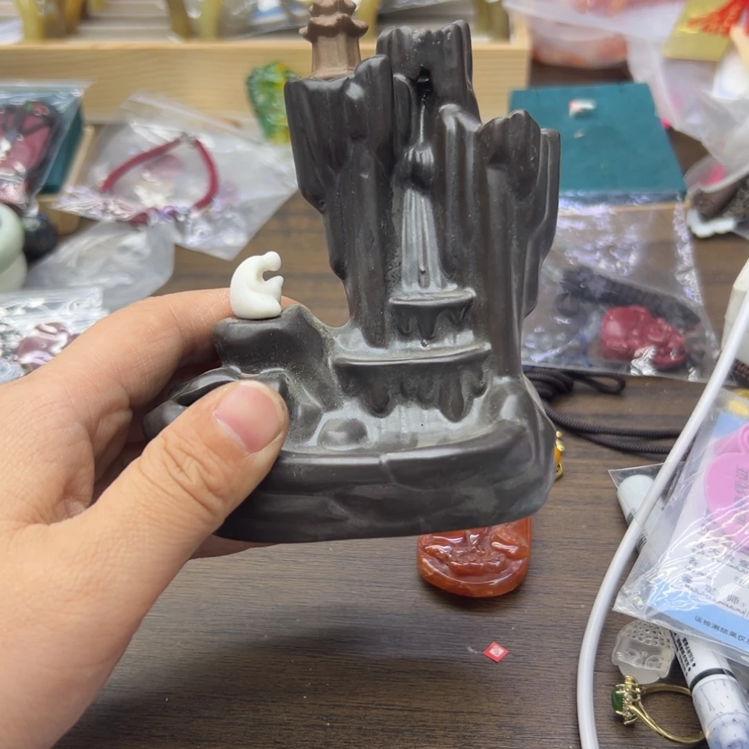 花岗石铁合金摆件1358