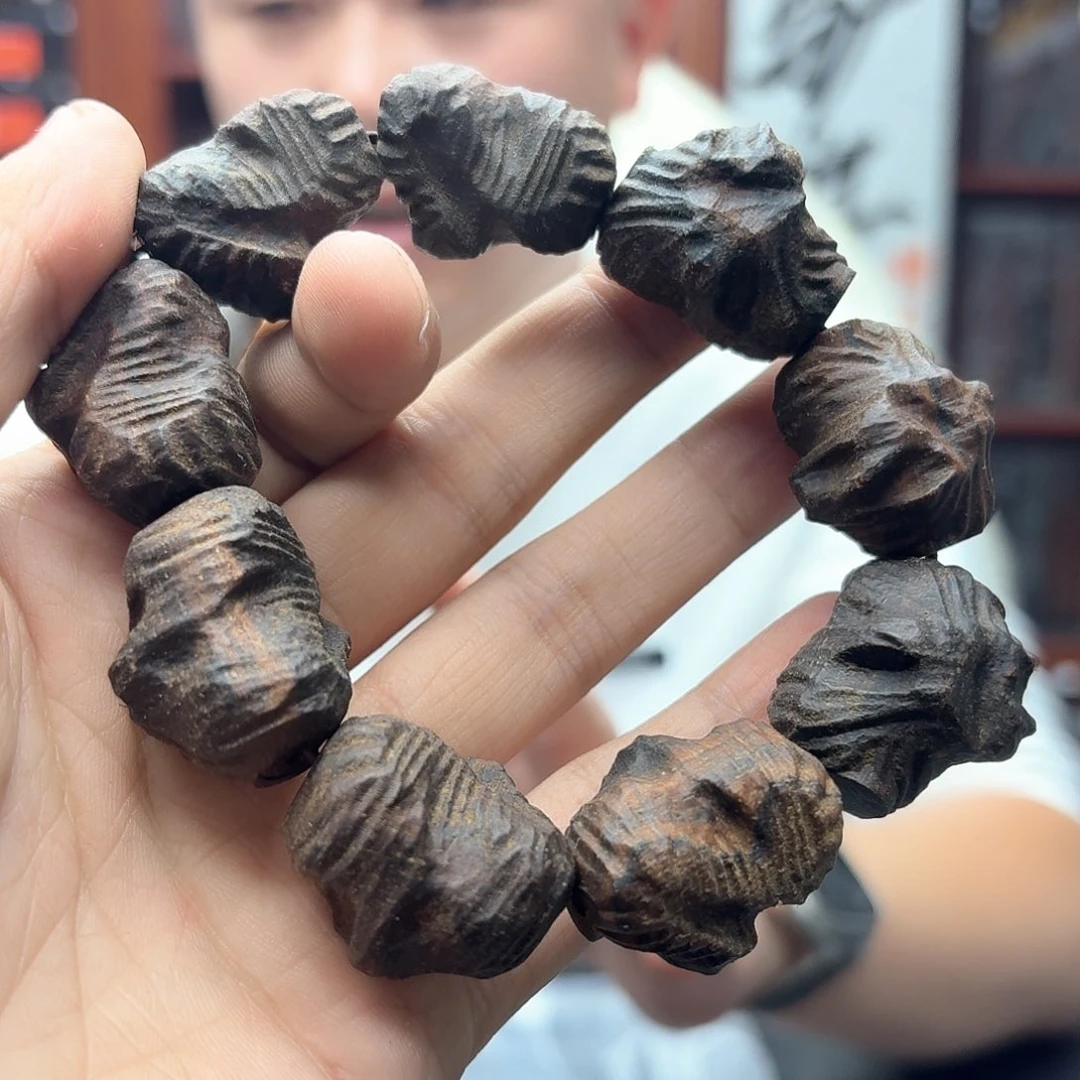 乌木类无事牌手串69