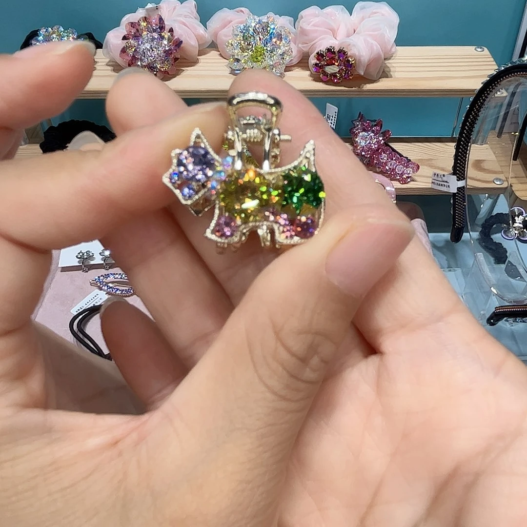 皮质铁合金发夹固定