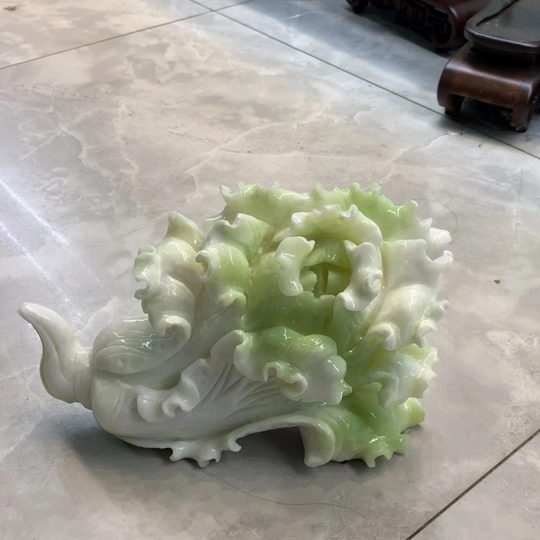 玉家居摆件寓意百财聚来