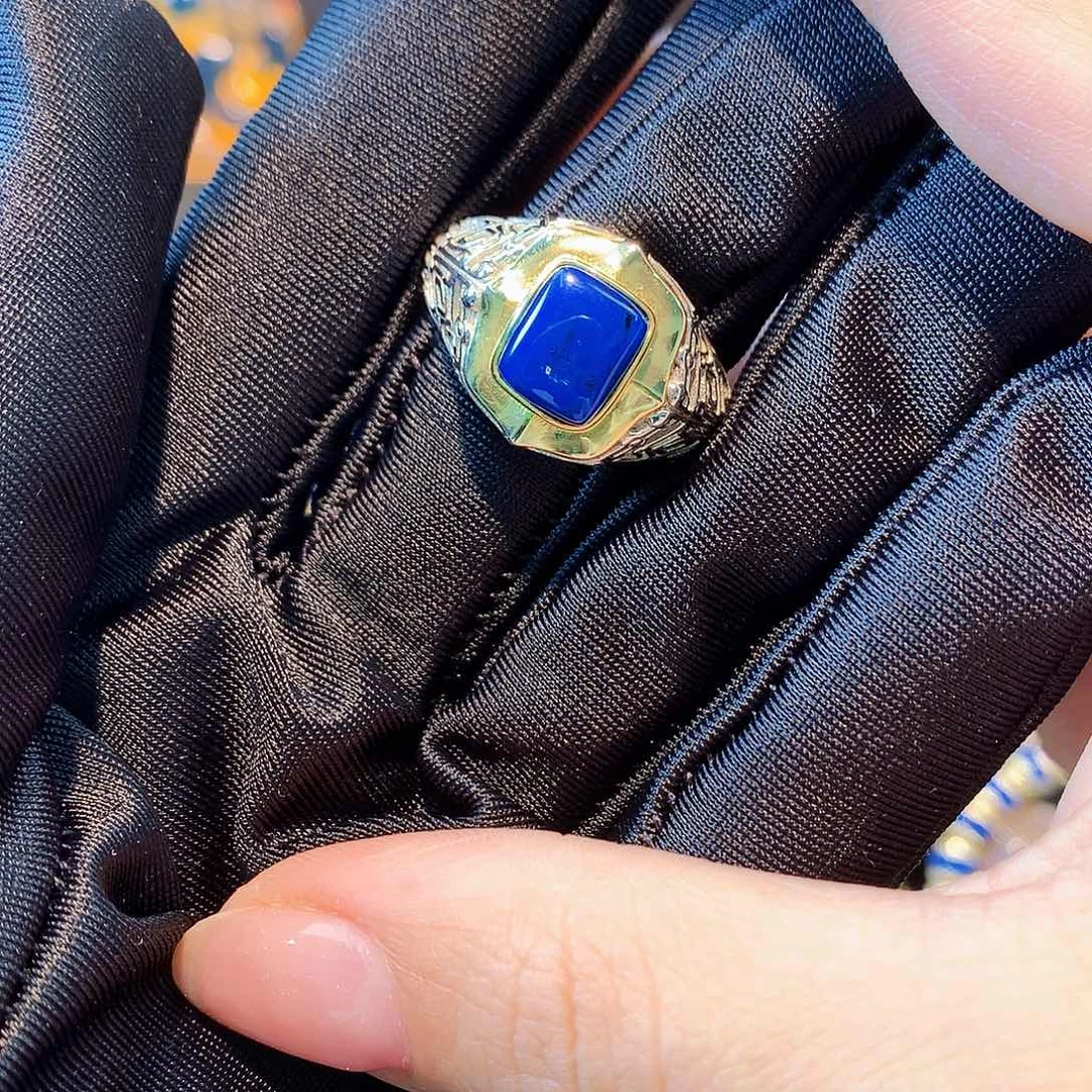 琥珀珠宝奇石银S925镶嵌