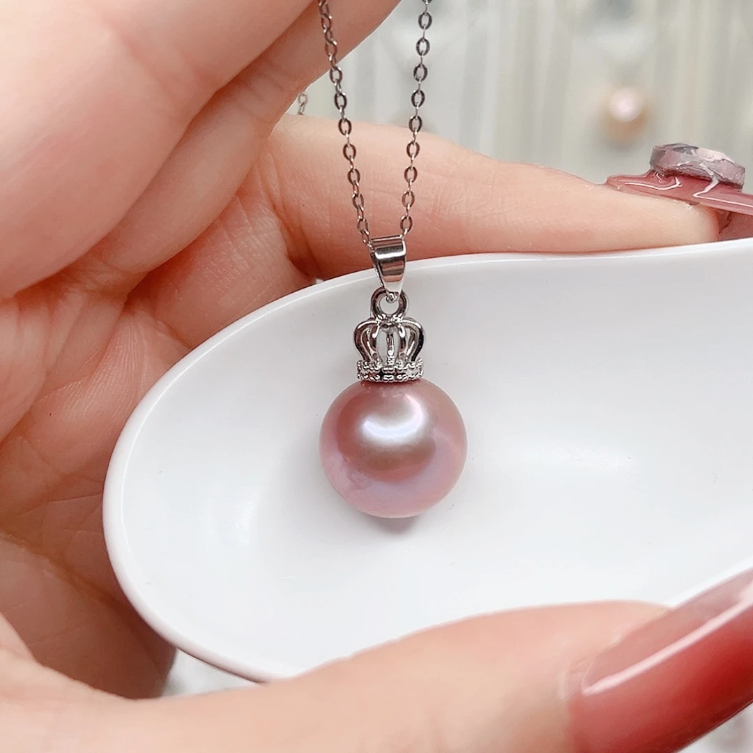 合金淡水珍珠吊坠(赠链)