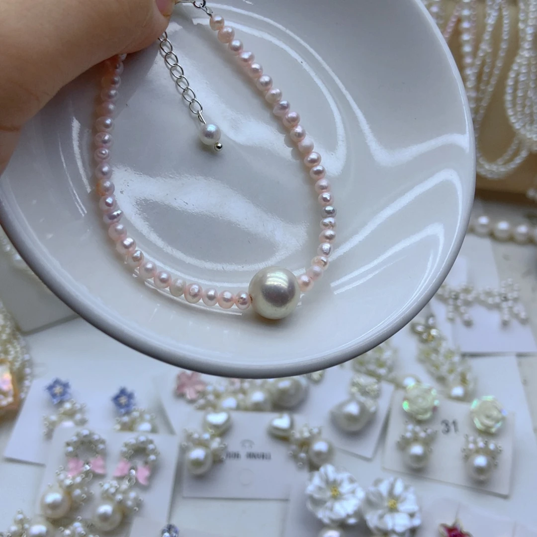 淡水珍珠颈饰未镶嵌
