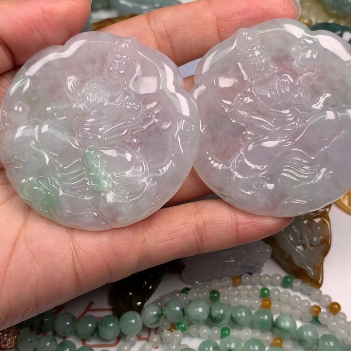 用***4颈饰未镶嵌翡翠翡翠