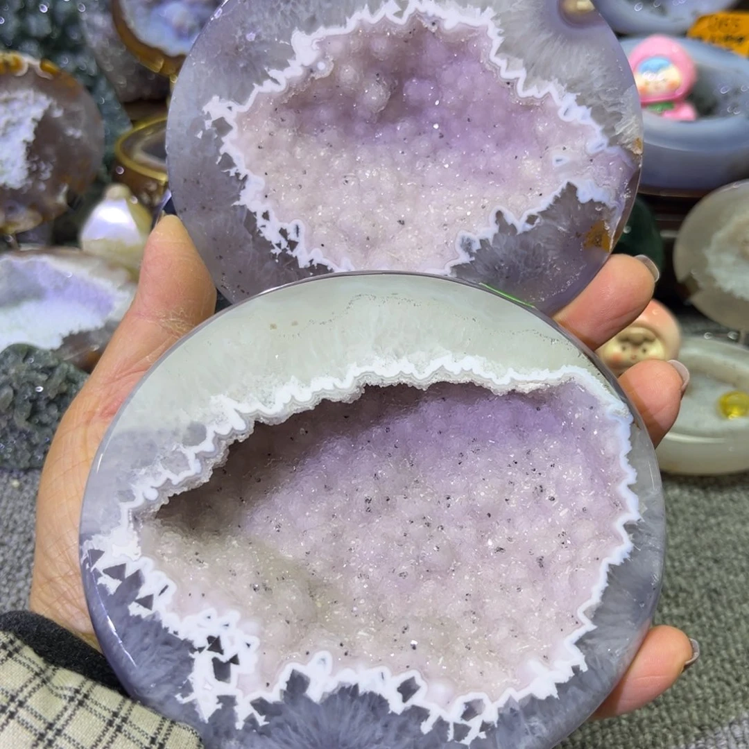 未镶嵌摆件紫晶水晶