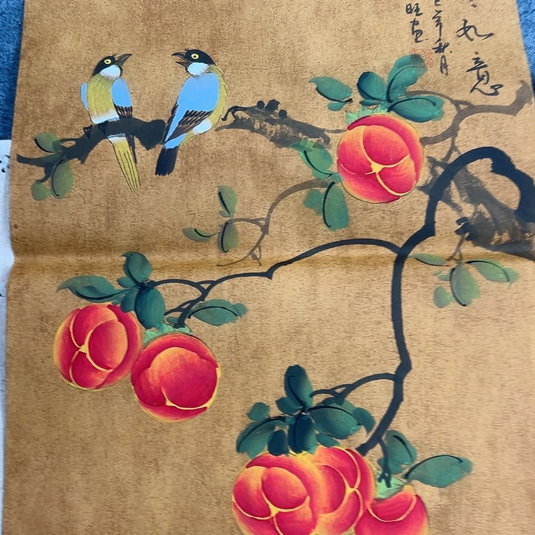 国画纯手绘作品图
