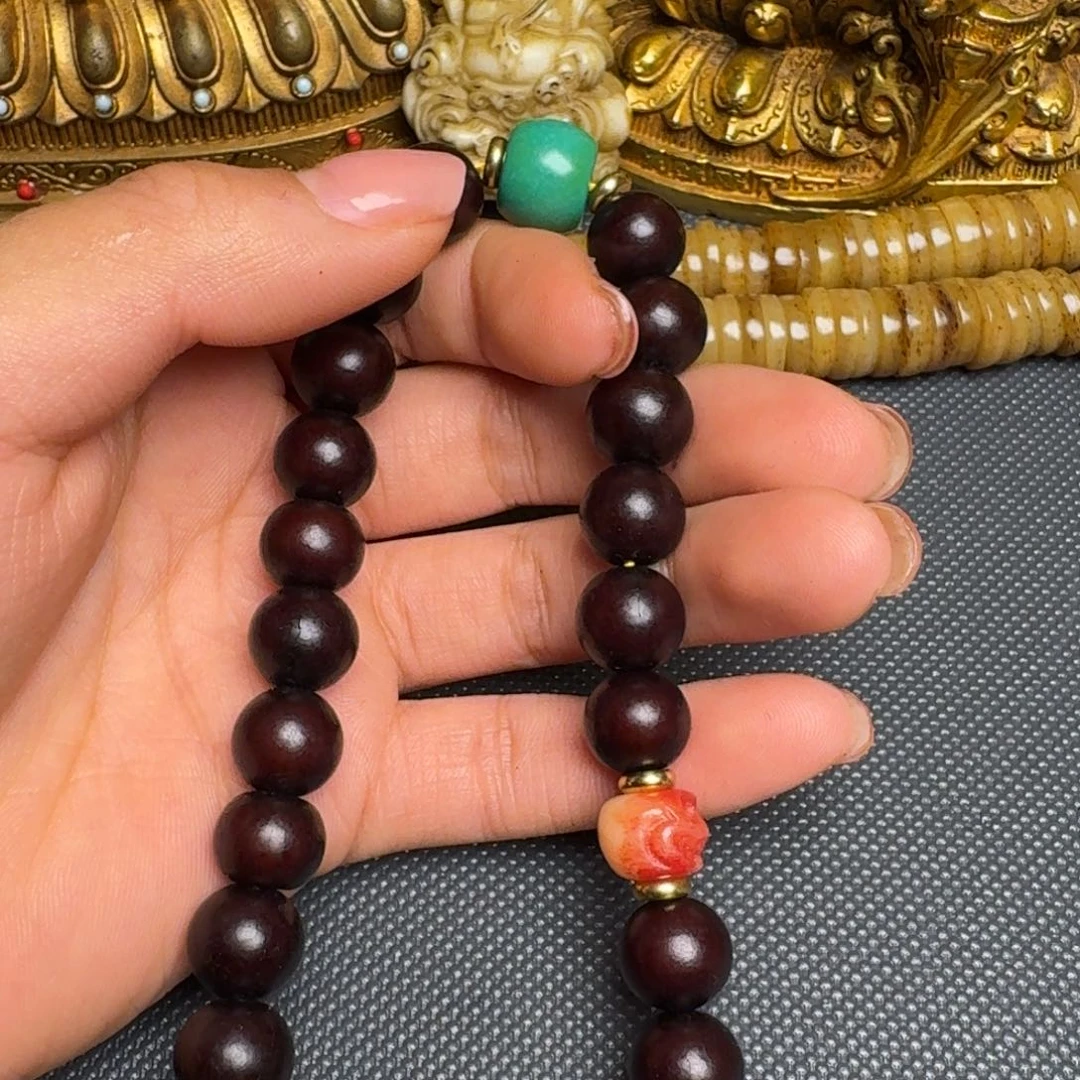 力***古泥塑泥塑藏式手串