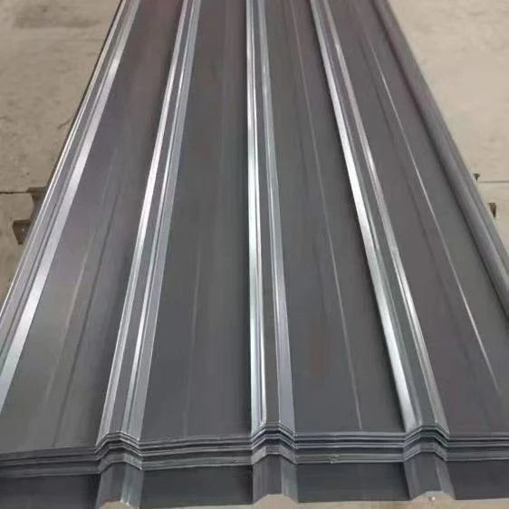 国标彩钢板厂家直发灰色屋顶防雨彩钢板防雨板雨棚加厚铁皮瓦彩钢