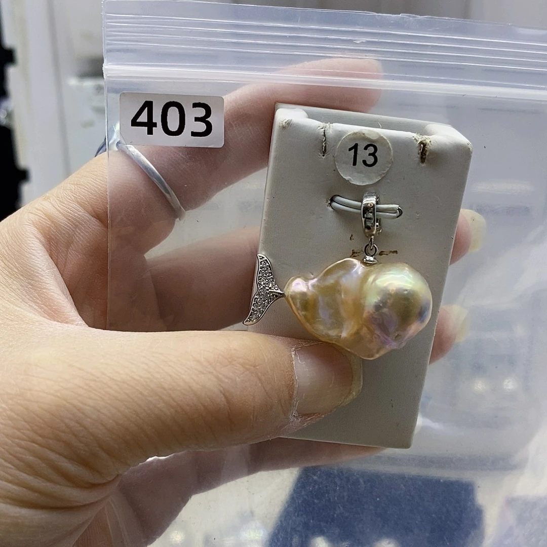 颈饰合金淡水珍珠