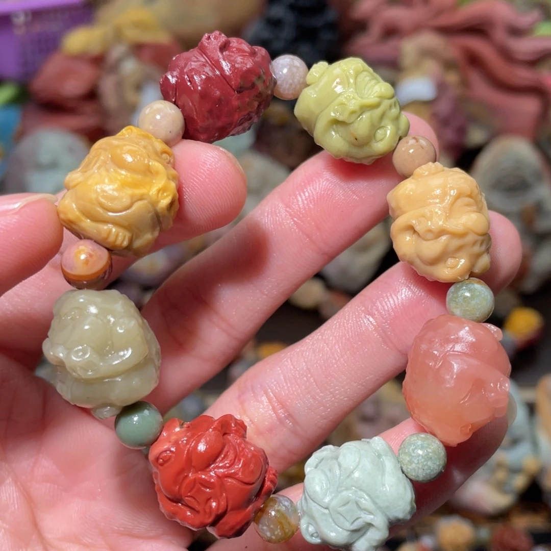 石英质玉未镶嵌手链