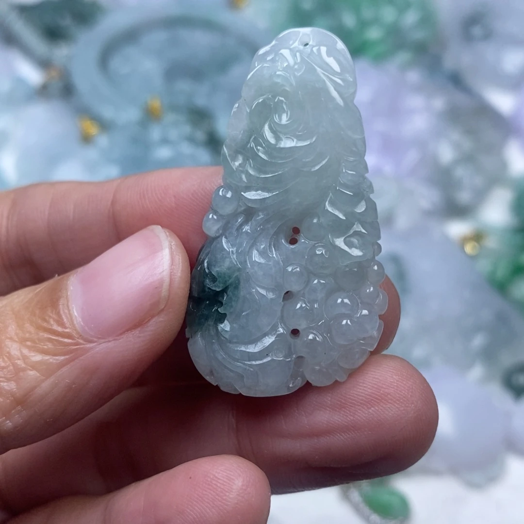 颈饰未镶嵌翡翠翡翠