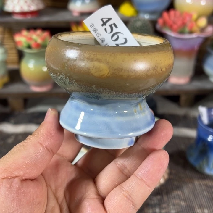 口6 手工花盆满30包邮