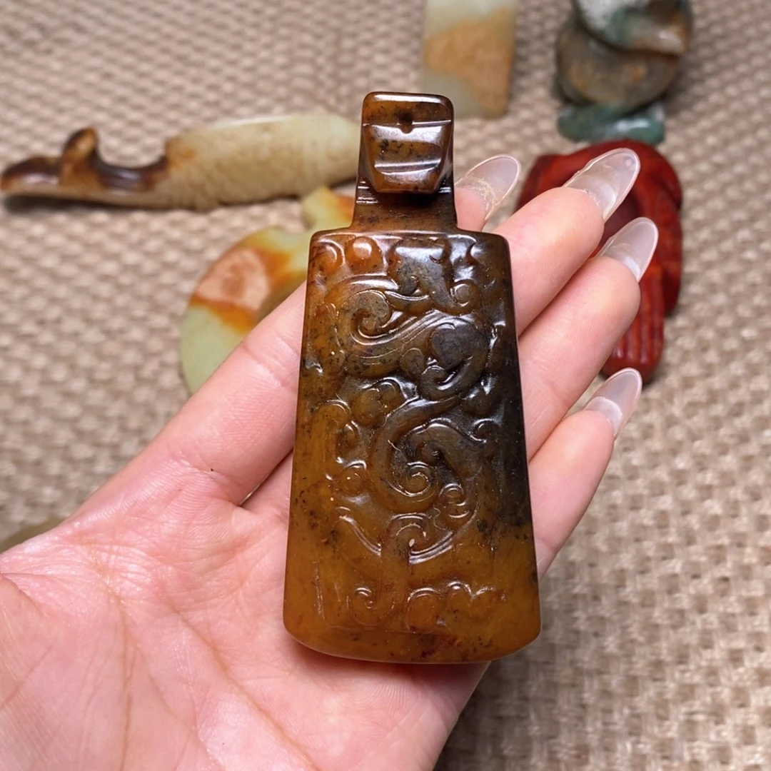 白玉菩提吊坠白玉菩提白玉菩提摆件