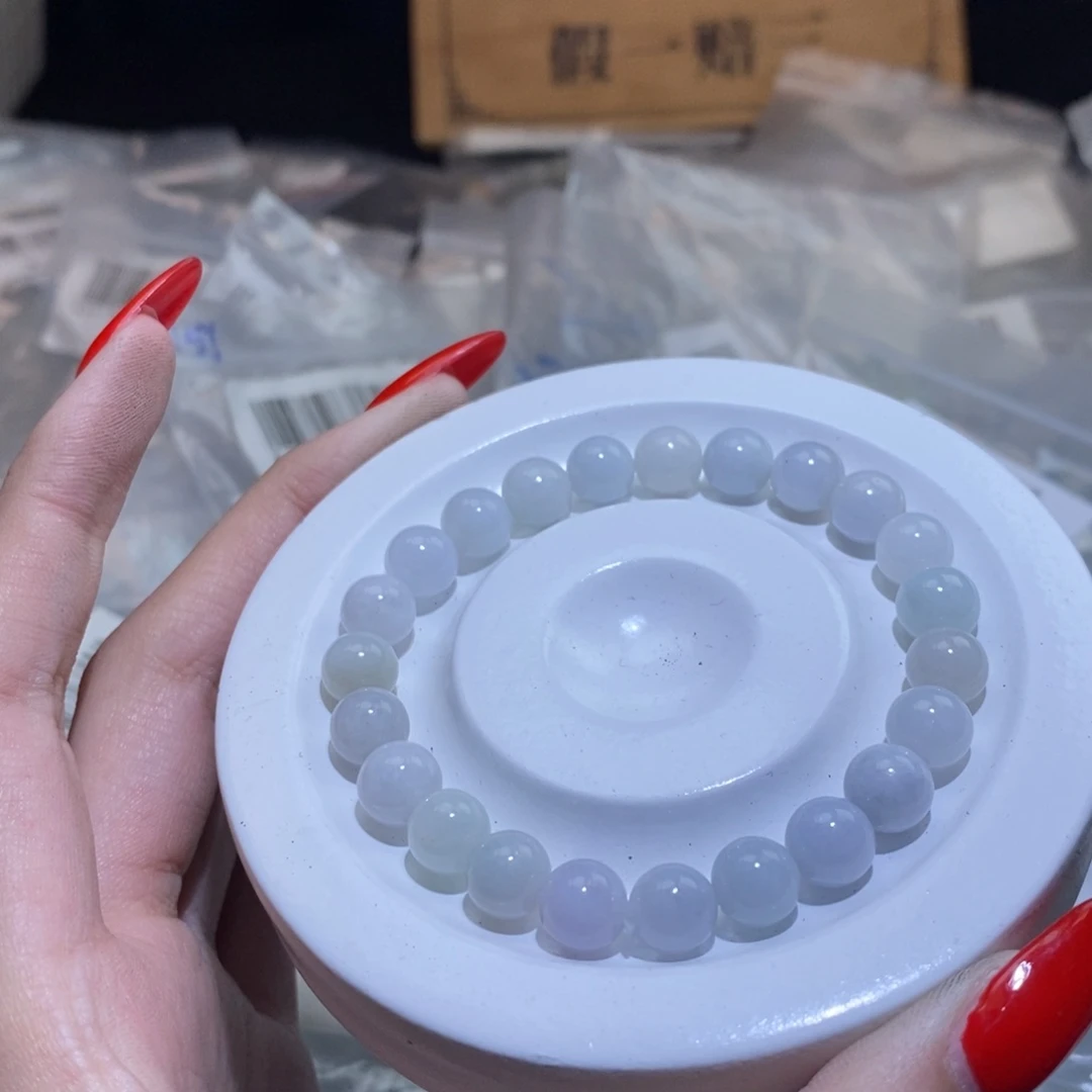 未镶嵌手串翡翠天然缅甸翡翠a货