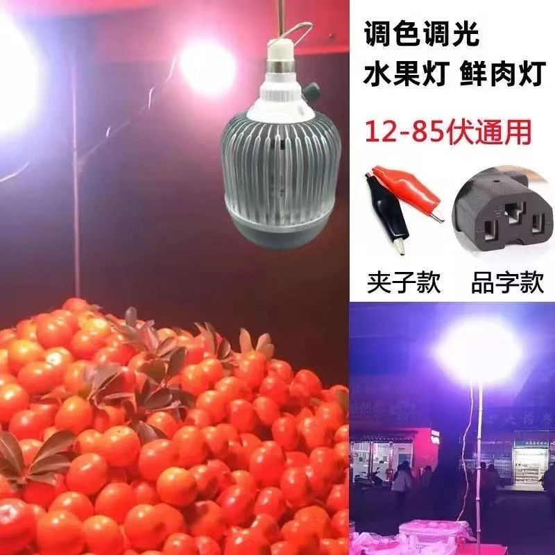 水果灯可调色智能调色水果灯水果摊灯光生鲜灯低压12v48V60V72V