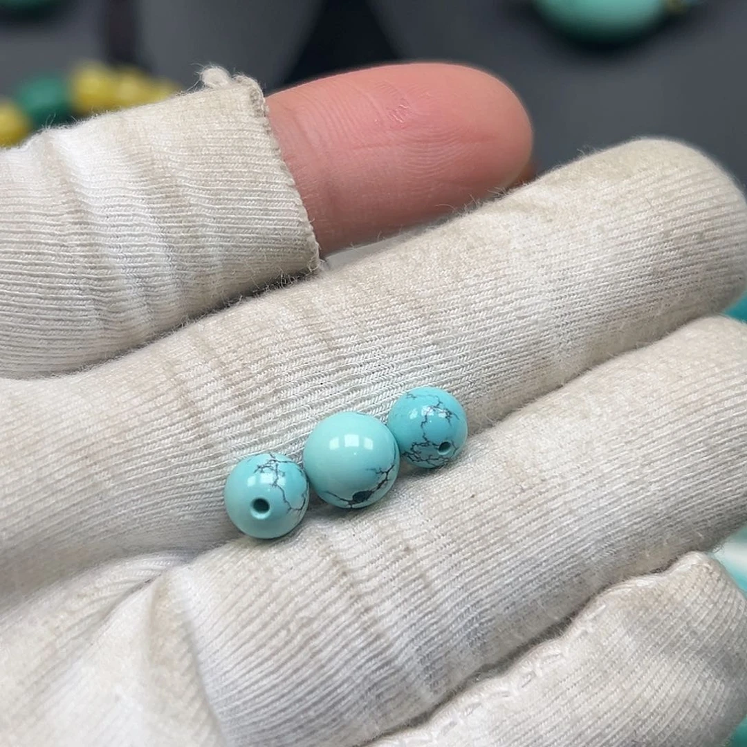 绿松石珠宝奇石未镶嵌l*