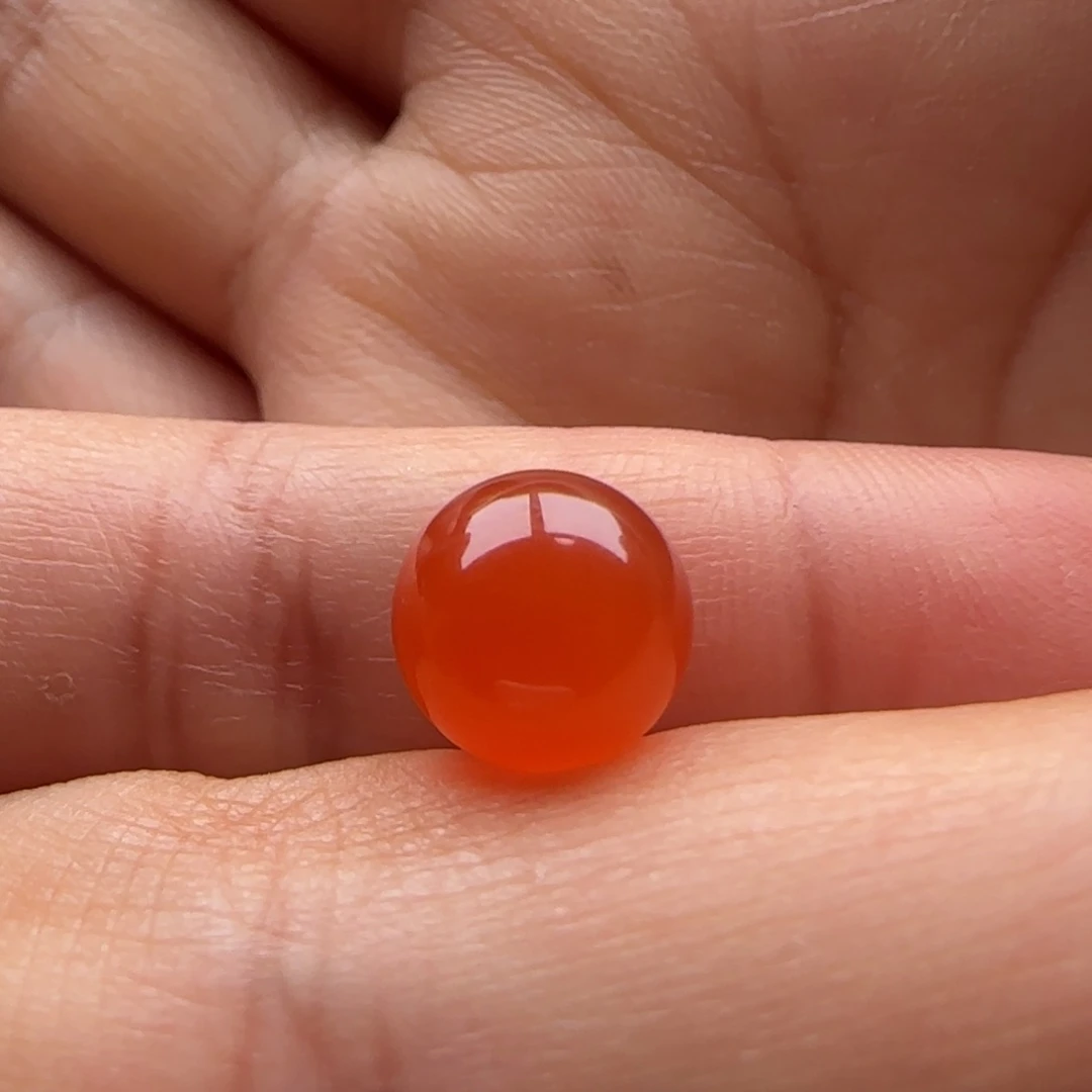 南红玛瑙圆珠9.3未镶嵌
