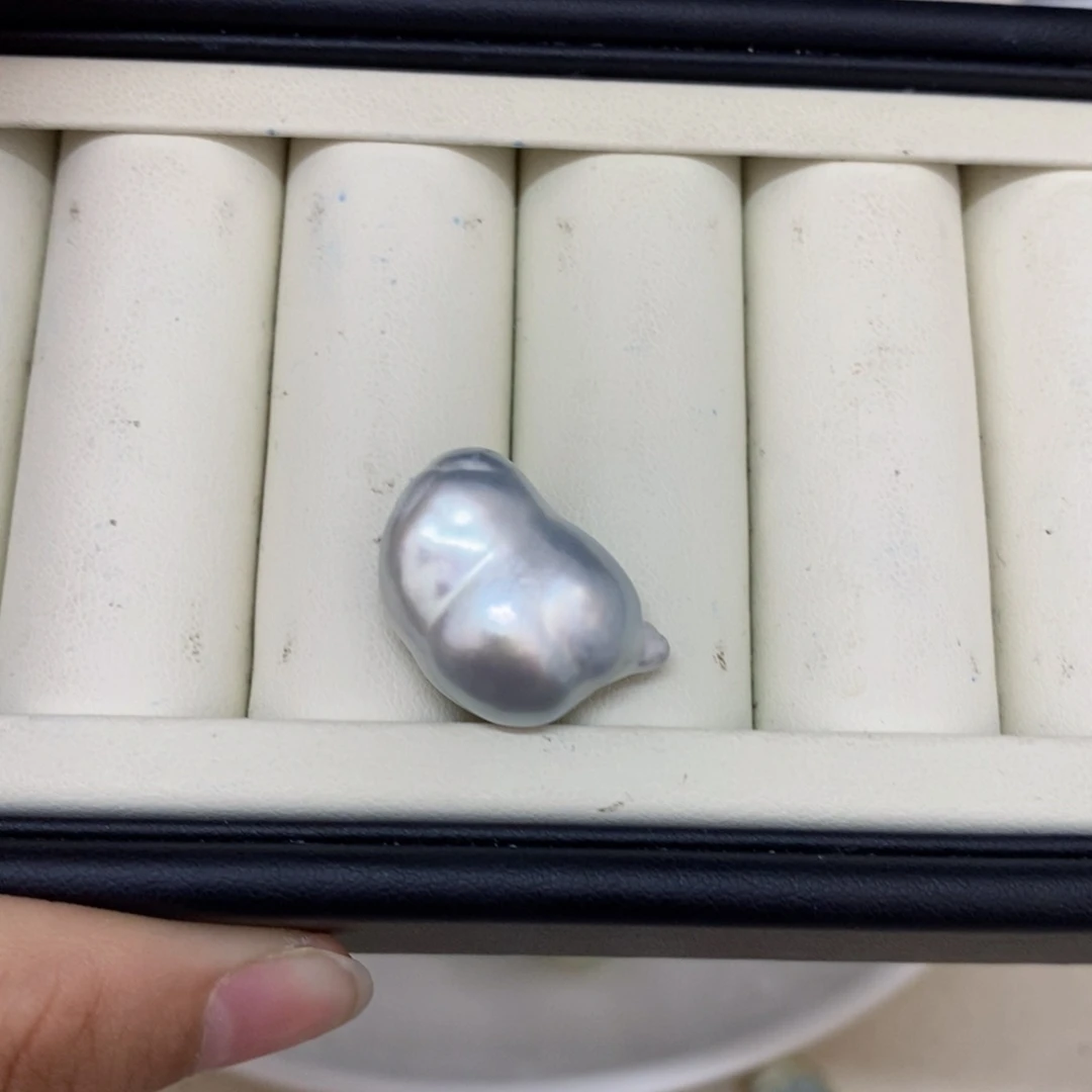 海水珍珠裸珠未镶嵌❤️****澳白单珠可定制16-20婷