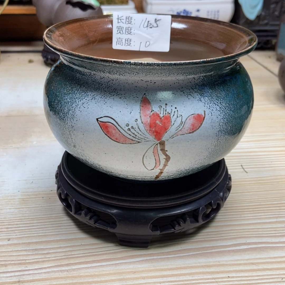 瓷片陶瓷花盆陶瓷艺术