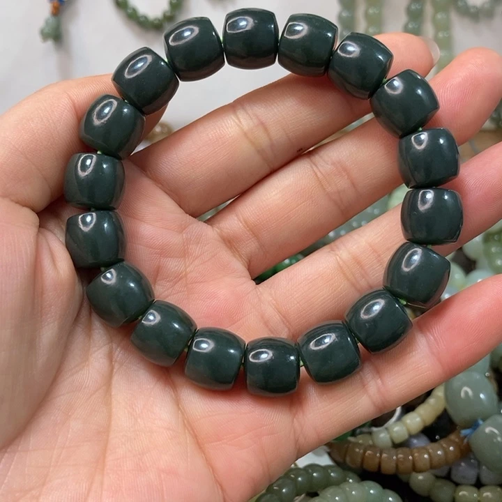 和田玉手串未镶嵌