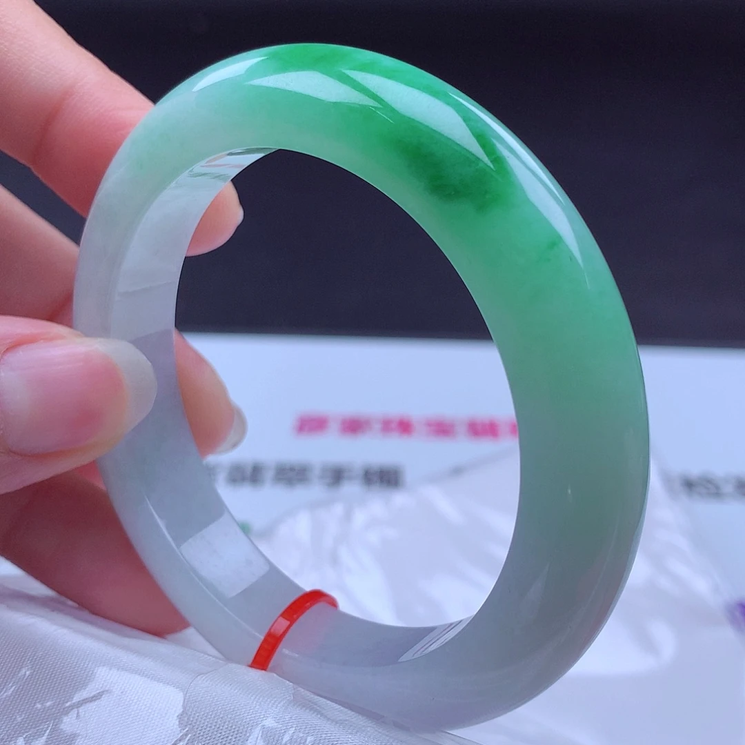 翡翠未镶嵌手镯手镯001861