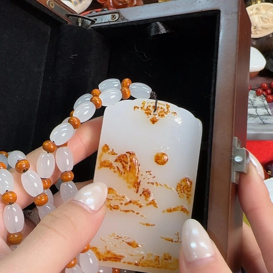 织绣卓玛推荐高货精品羊脂