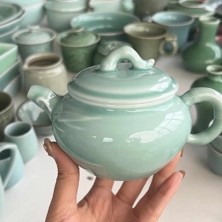 小米茶器龙泉青瓷