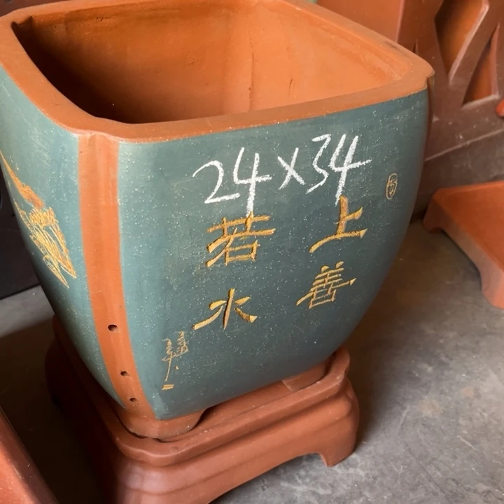 紫砂花盆宜兴紫砂