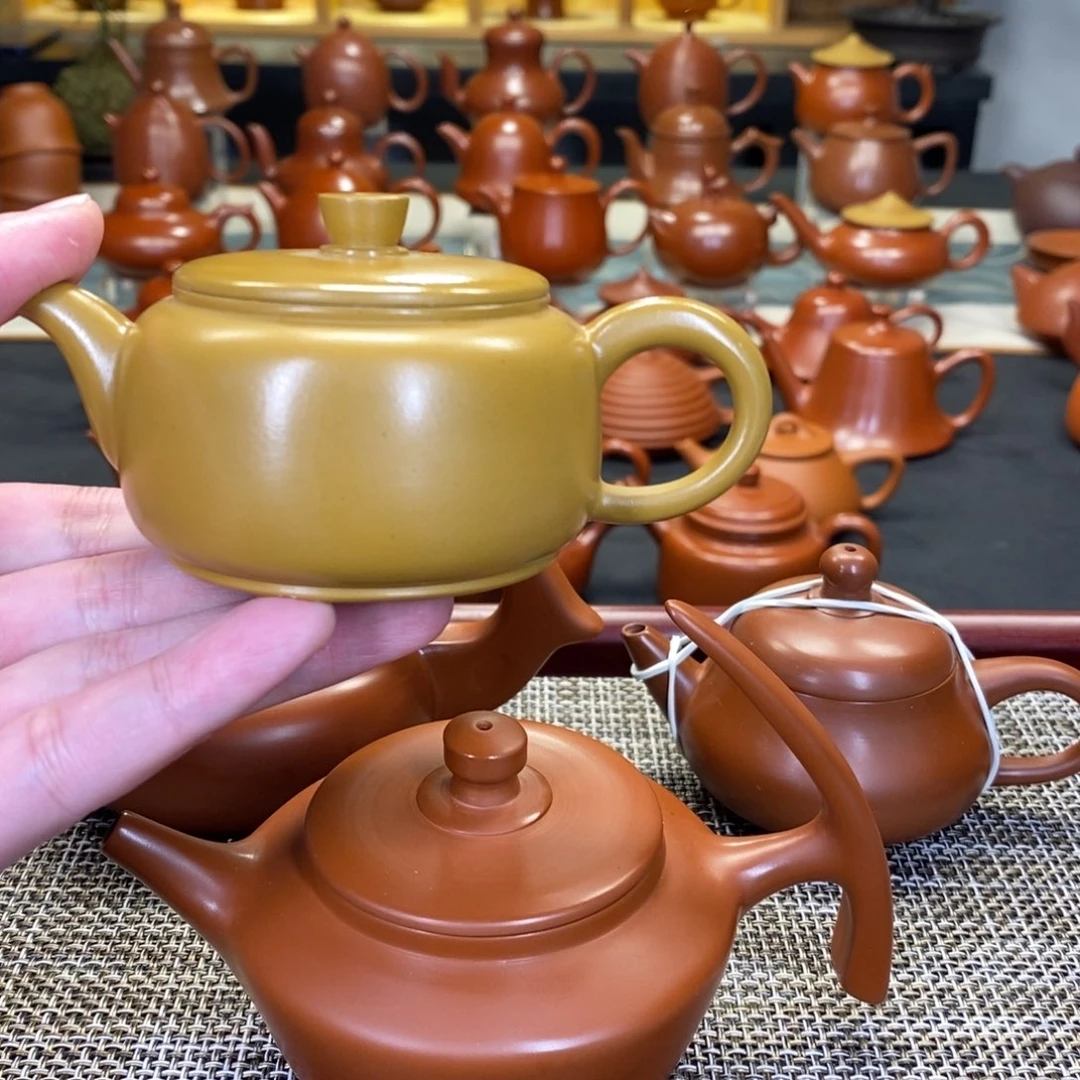 紫砂茶壶唐****香潮州手工艺