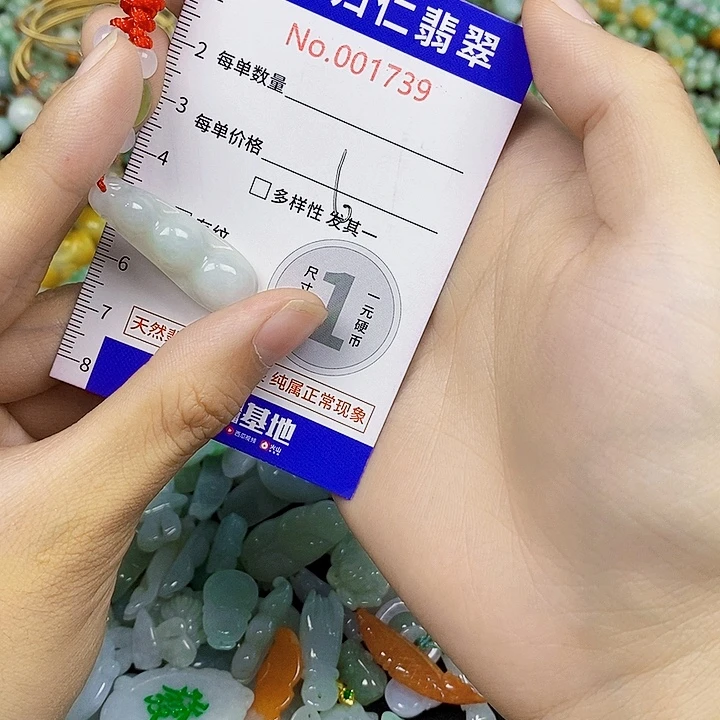 翡翠未镶嵌颈饰fc