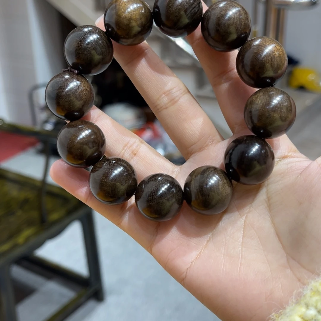 紫檀木类成套家具，阴沉木2.0手串