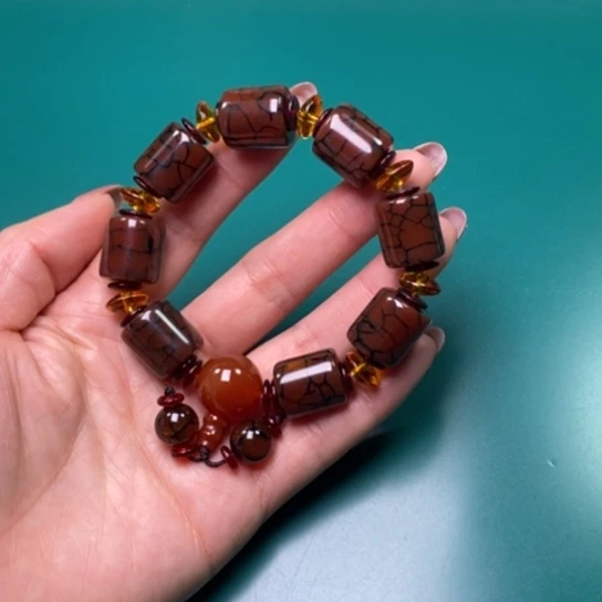 玛瑙/玉髓未镶嵌手链