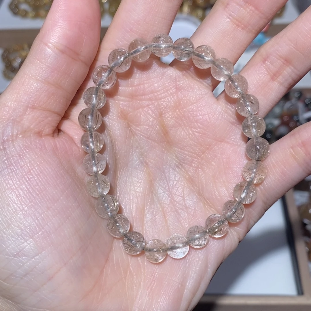 水晶手链未镶嵌手串