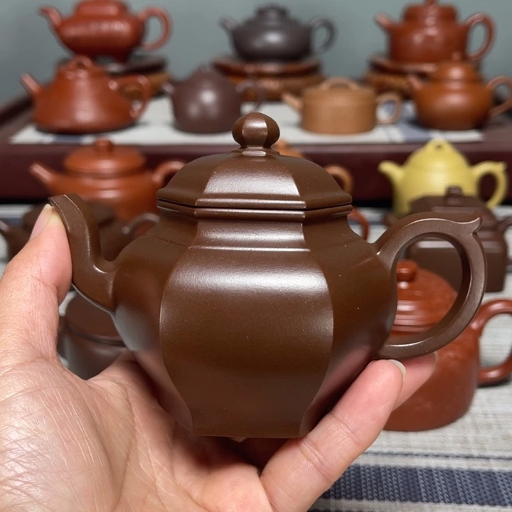 紫砂茶壶全手工制作160cc