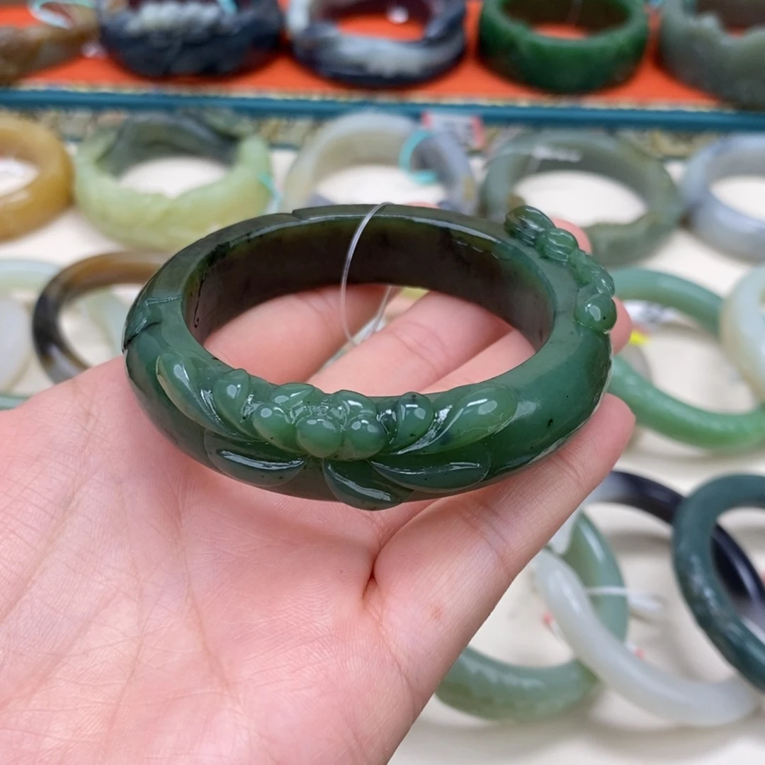 和田玉手镯未镶嵌54.4