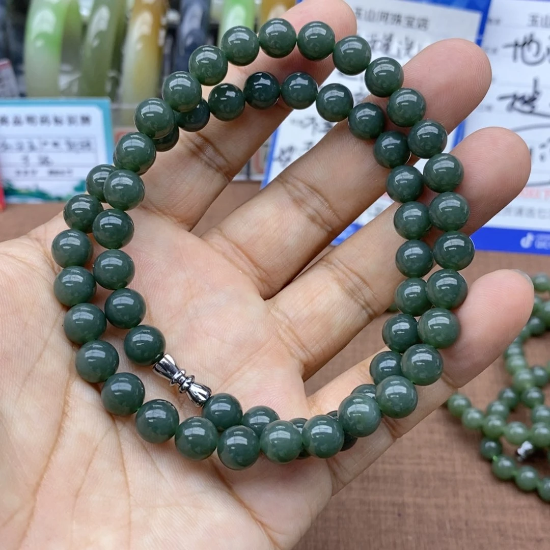 项链未镶嵌和田玉卡8
