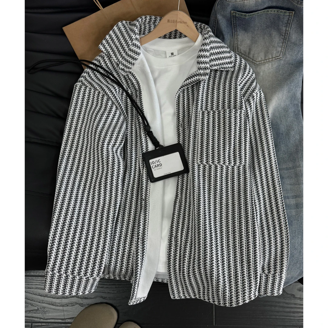 美式重磅雪尼尔衬衫外套男冬季加绒加厚保暖夹克cleanfit情侣衬衣