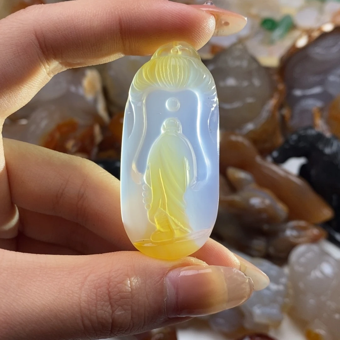 玛瑙/玉髓未镶嵌颈饰