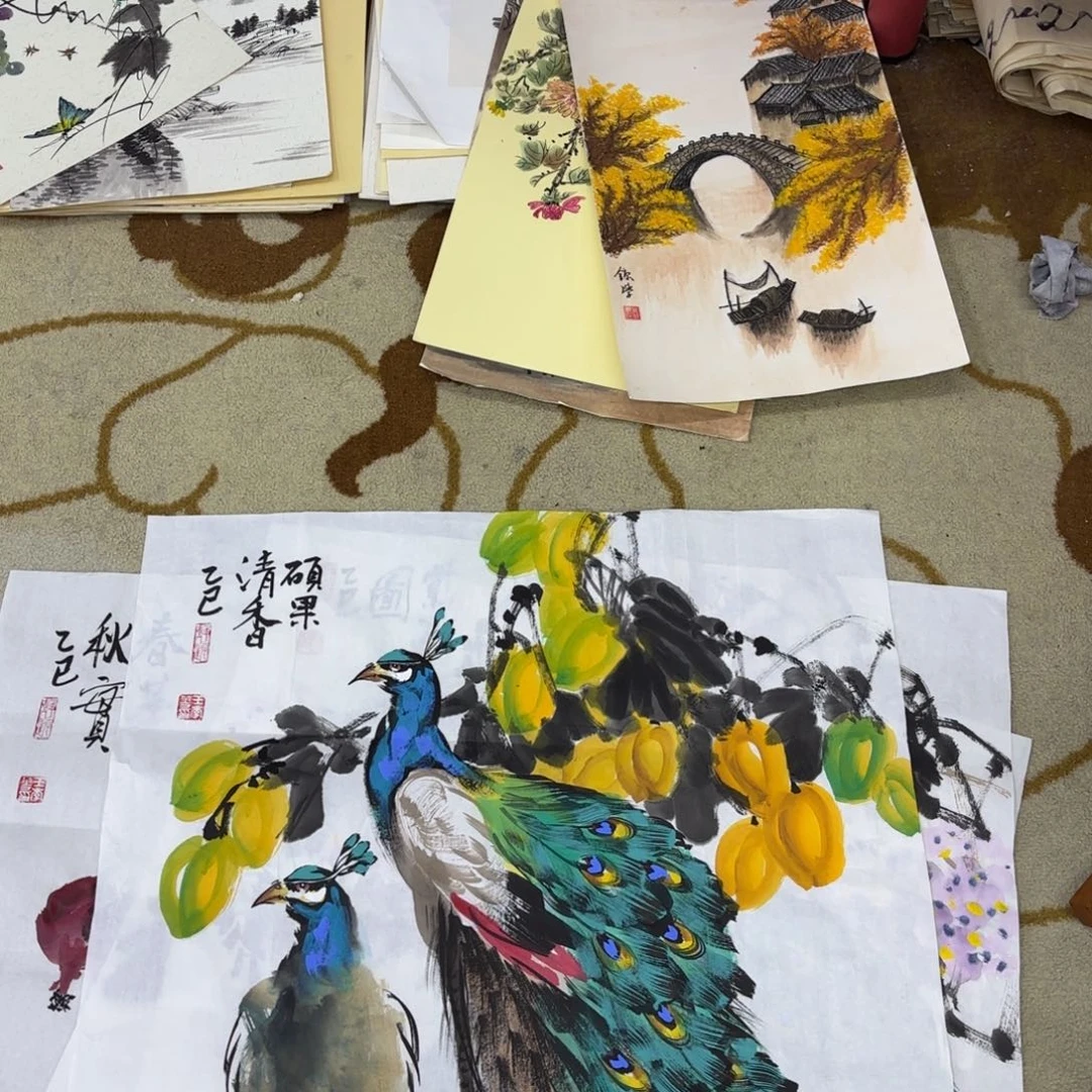 国画王孝华李欣主播