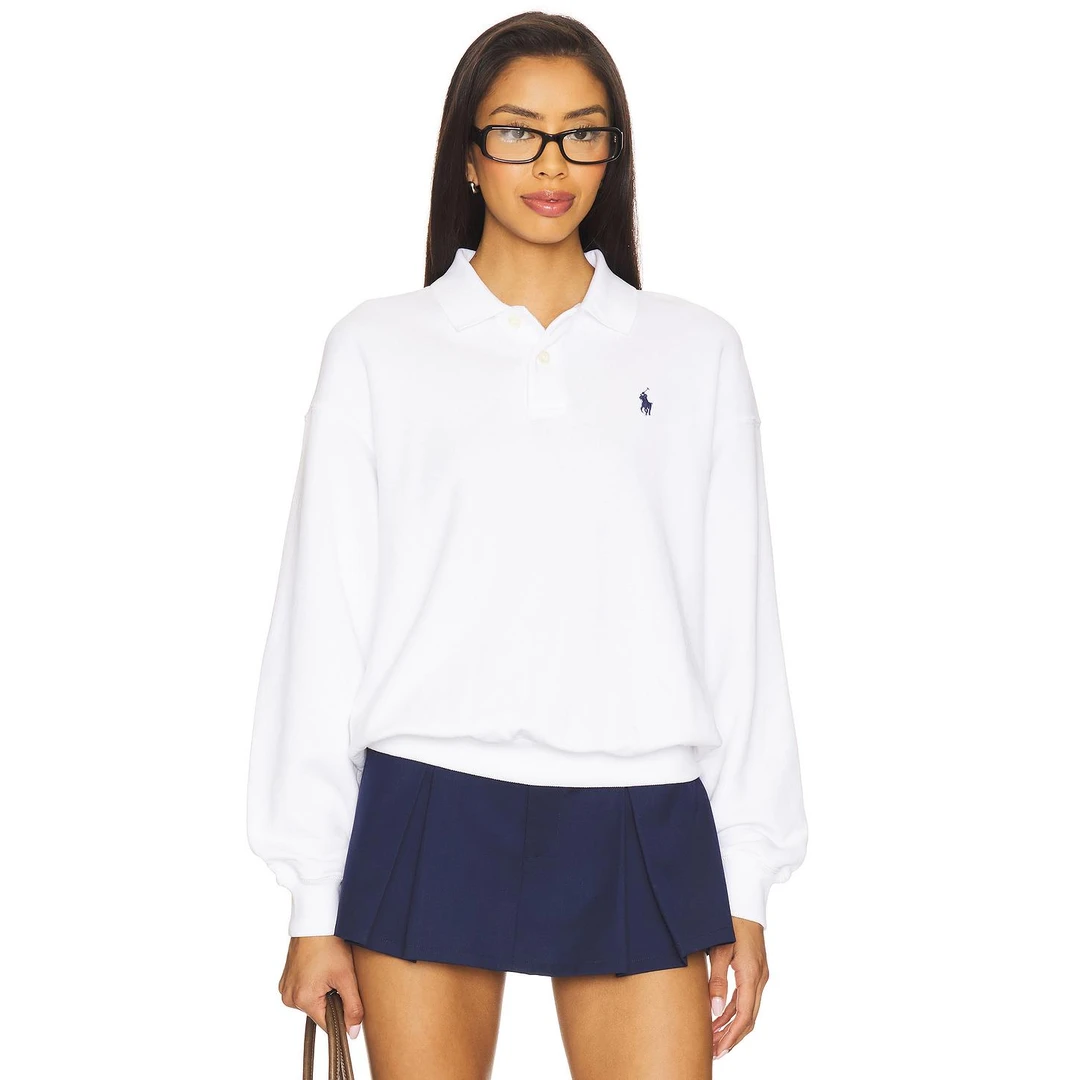 POLO RALPH LAUREN Island Polo Sweatshirt 白色 衬衫